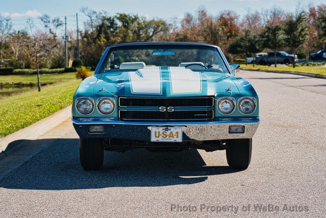 1970 Chevrolet Chevelle Convertible LS6 Frame off Restored - 22987354 - 21