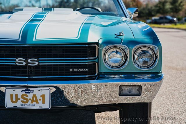 1970 Chevrolet Chevelle Convertible LS6 Frame off Restored - 22987354 - 24