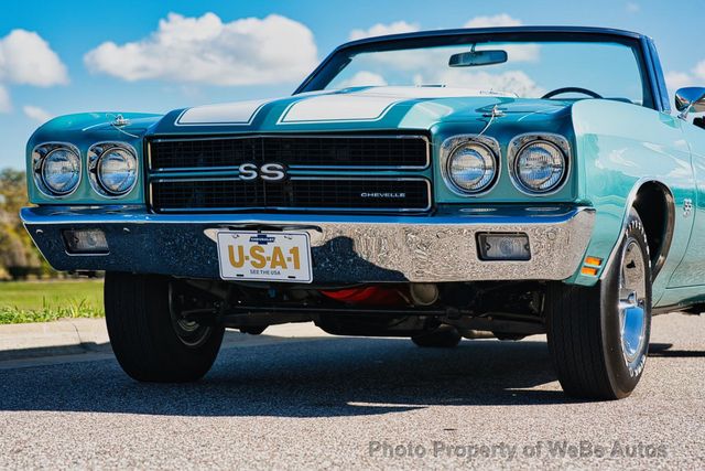 1970 Chevrolet Chevelle Convertible LS6 Frame off Restored - 22987354 - 33