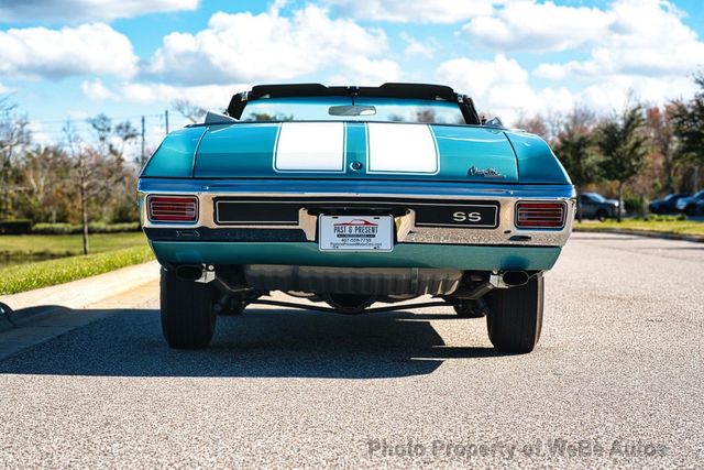 1970 Chevrolet Chevelle Convertible LS6 Frame off Restored - 22987354 - 3