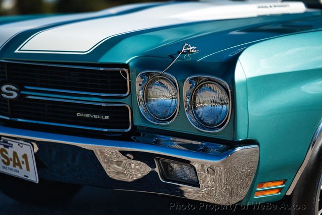 1970 Chevrolet Chevelle Convertible LS6 Frame off Restored - 22987354 - 39