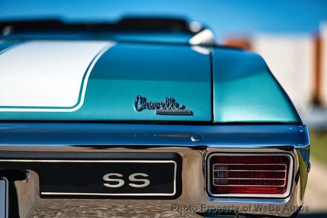 1970 Chevrolet Chevelle Convertible LS6 Frame off Restored - 22987354 - 42