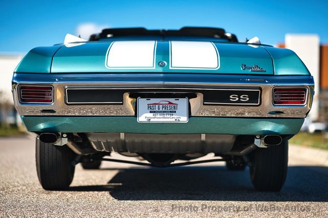 1970 Chevrolet Chevelle Convertible LS6 Frame off Restored - 22987354 - 44