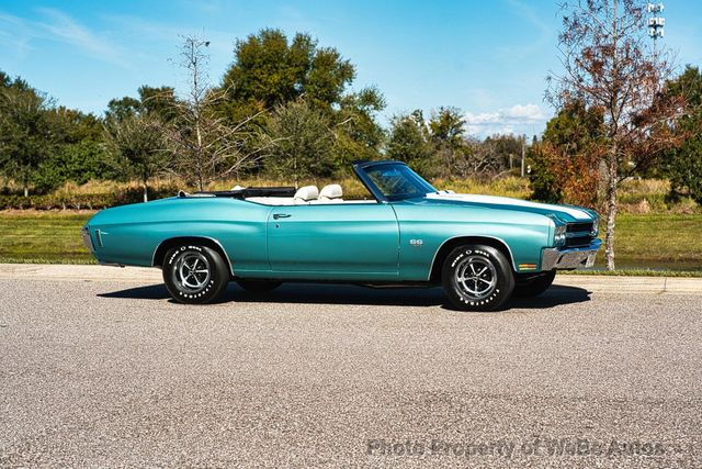 1970 Chevrolet Chevelle Convertible LS6 Frame off Restored - 22987354 - 53