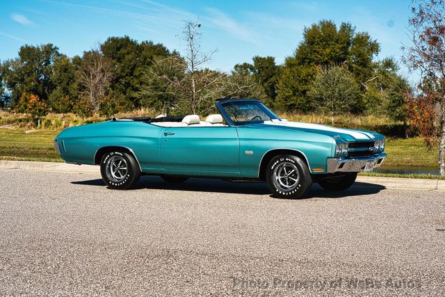 1970 Chevrolet Chevelle Convertible LS6 Frame off Restored - 22987354 - 54
