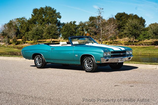 1970 Chevrolet Chevelle Convertible LS6 Frame off Restored - 22987354 - 55
