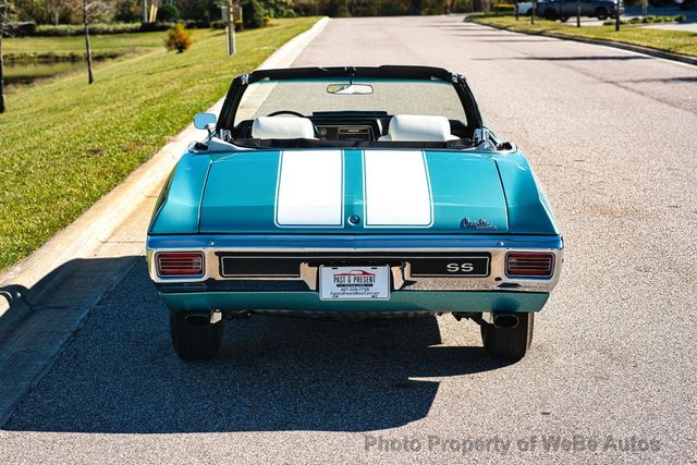 1970 Chevrolet Chevelle Convertible LS6 Frame off Restored - 22987354 - 58