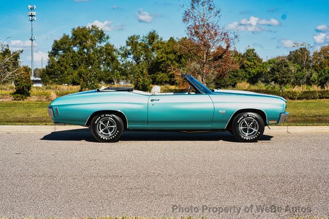 1970 Chevrolet Chevelle Convertible LS6 Frame off Restored - 22987354 - 5