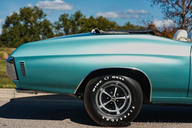 1970 Chevrolet Chevelle Convertible LS6 Frame off Restored - 22987354 - 63