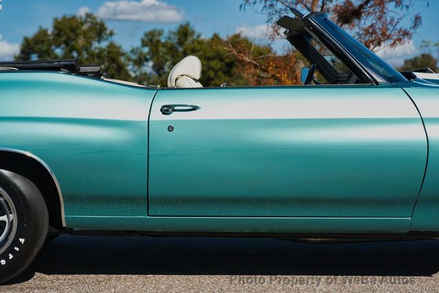 1970 Chevrolet Chevelle Convertible LS6 Frame off Restored - 22987354 - 64