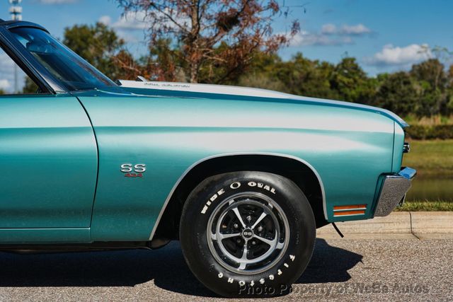 1970 Chevrolet Chevelle Convertible LS6 Frame off Restored - 22987354 - 65