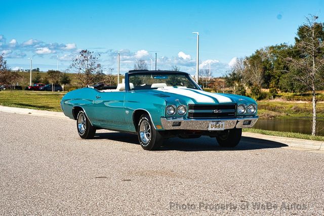 1970 Chevrolet Chevelle Convertible LS6 Frame off Restored - 22987354 - 6