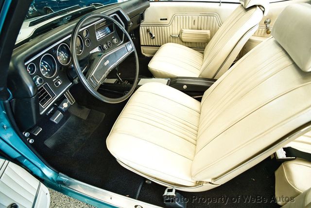 1970 Chevrolet Chevelle Convertible LS6 Frame off Restored - 22987354 - 8