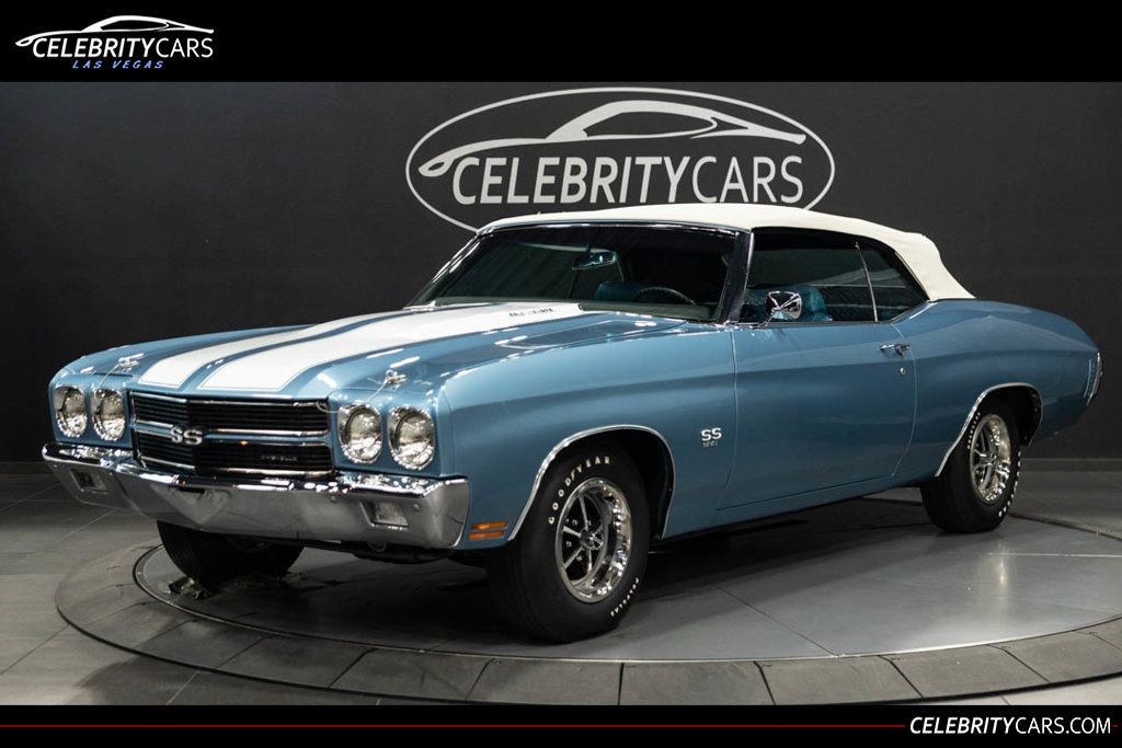 1970 Chevrolet Chevelle Convertible SS 396/350 V8 - 23092751 - 0