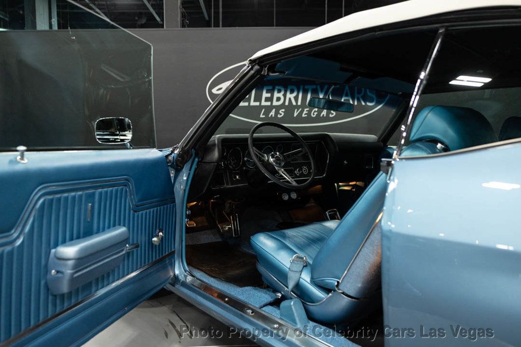 1970 Chevrolet Chevelle Convertible SS 396/350 V8 - 23092751 - 17