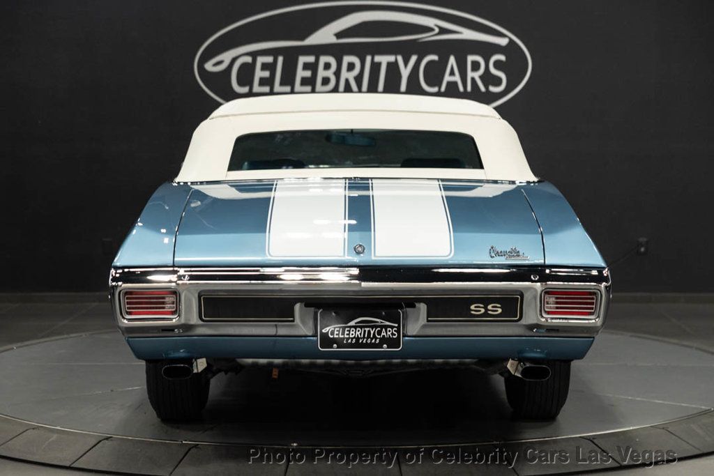 1970 Chevrolet Chevelle Convertible SS 396/350 V8 - 23092751 - 4