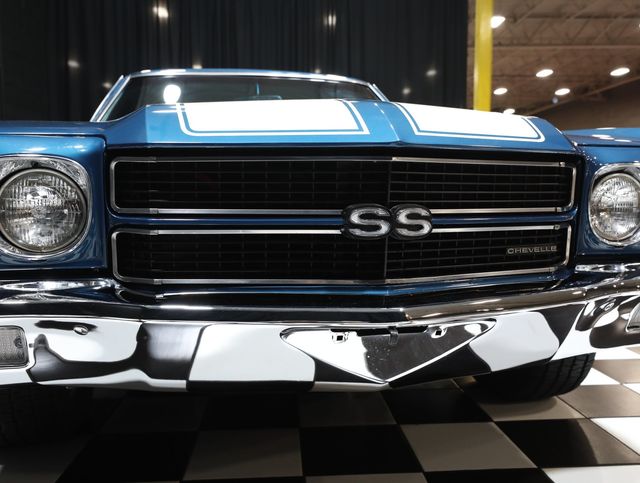 1970 Chevrolet Chevelle FATHOM BLUE - 454 - 4 SPEED -NICE MUSCLE CAR - 23006496 - 12