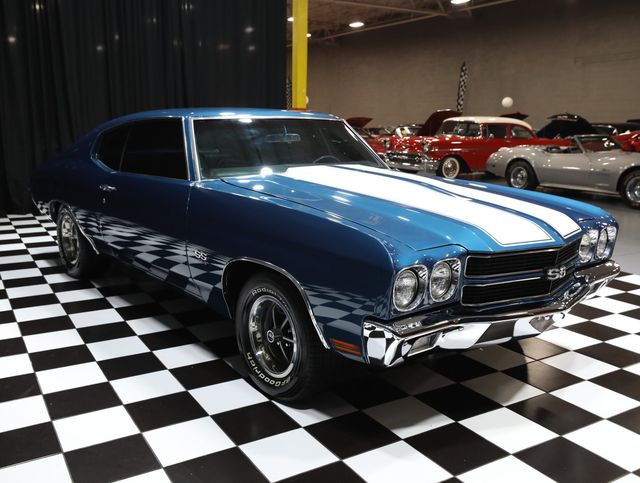 1970 Chevrolet Chevelle FATHOM BLUE - 454 - 4 SPEED -NICE MUSCLE CAR - 23006496 - 14
