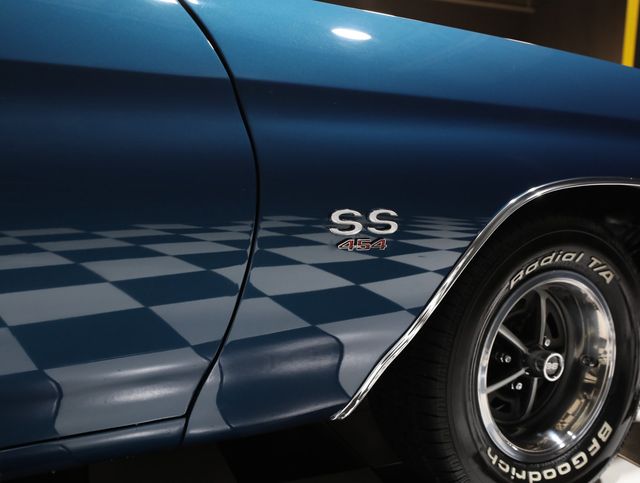 1970 Chevrolet Chevelle FATHOM BLUE - 454 - 4 SPEED -NICE MUSCLE CAR - 23006496 - 18