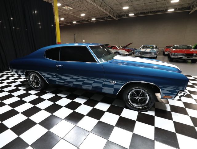 1970 Chevrolet Chevelle FATHOM BLUE - 454 - 4 SPEED -NICE MUSCLE CAR - 23006496 - 19