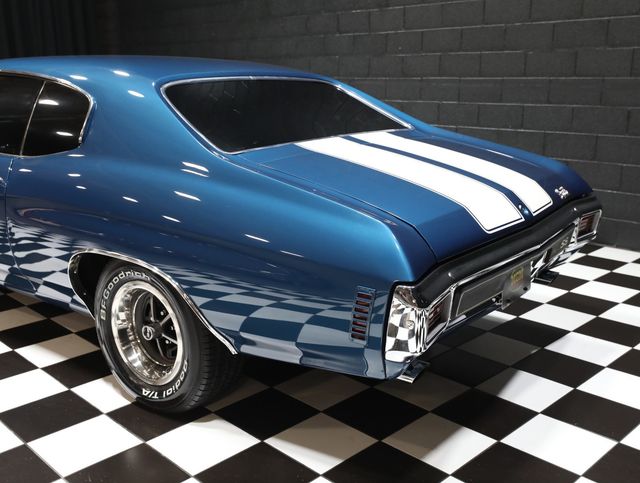 1970 Chevrolet Chevelle FATHOM BLUE - 454 - 4 SPEED -NICE MUSCLE CAR - 23006496 - 27
