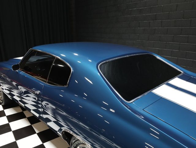 1970 Chevrolet Chevelle FATHOM BLUE - 454 - 4 SPEED -NICE MUSCLE CAR - 23006496 - 29