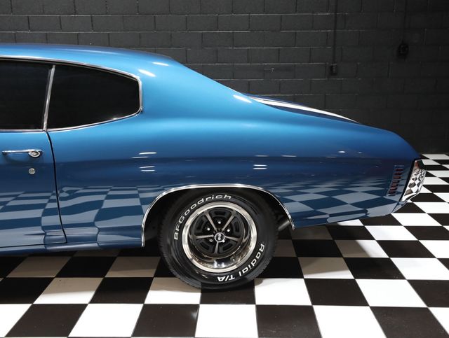1970 Chevrolet Chevelle FATHOM BLUE - 454 - 4 SPEED -NICE MUSCLE CAR - 23006496 - 30