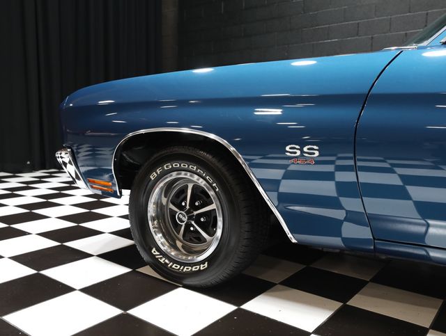1970 Chevrolet Chevelle FATHOM BLUE - 454 - 4 SPEED -NICE MUSCLE CAR - 23006496 - 32