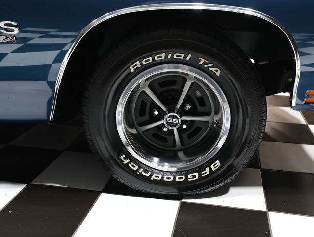 1970 Chevrolet Chevelle FATHOM BLUE - 454 - 4 SPEED -NICE MUSCLE CAR - 23006496 - 35