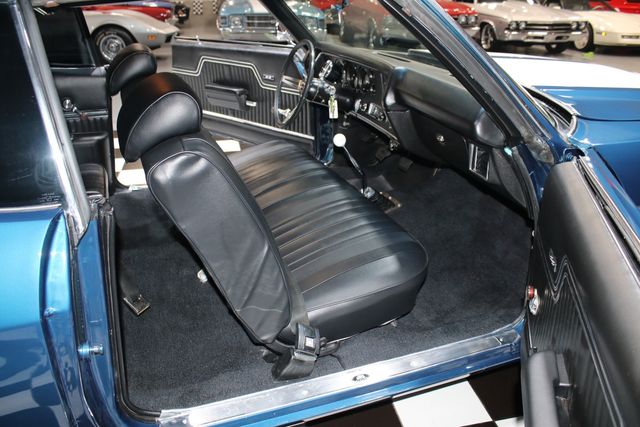 1970 Chevrolet Chevelle FATHOM BLUE - 454 - 4 SPEED -NICE MUSCLE CAR - 23006496 - 40