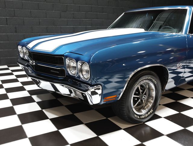 1970 Chevrolet Chevelle FATHOM BLUE - 454 - 4 SPEED -NICE MUSCLE CAR - 23006496 - 5