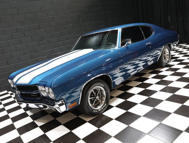 1970 Chevrolet Chevelle FATHOM BLUE - 454 - 4 SPEED -NICE MUSCLE CAR - 23006496 - 6