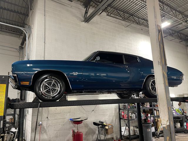 1970 Chevrolet Chevelle FATHOM BLUE - 454 - 4 SPEED -NICE MUSCLE CAR - 23006496 - 93