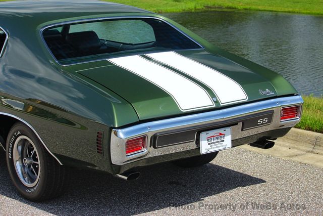 1970 Chevrolet Chevelle SS 454 Tribute, Muncie 4-Speed, Frame-Off Restored - 23057750 - 25