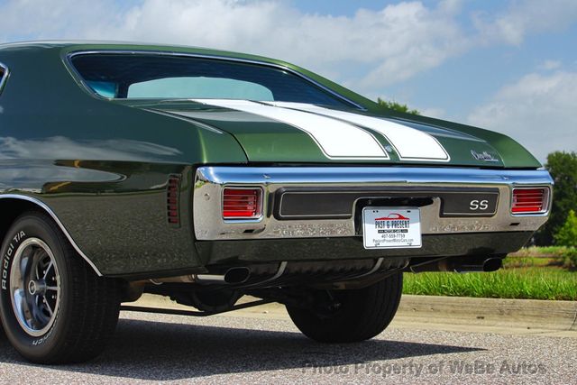 1970 Chevrolet Chevelle SS 454 Tribute, Muncie 4-Speed, Frame-Off Restored - 23057750 - 26