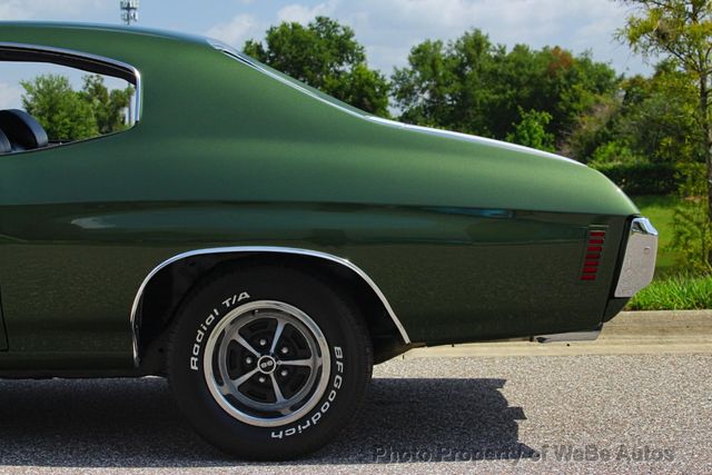 1970 Chevrolet Chevelle SS 454 Tribute, Muncie 4-Speed, Frame-Off Restored - 23057750 - 27