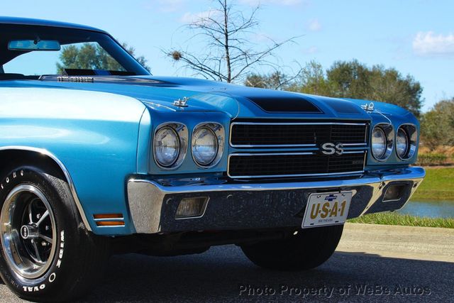 1970 Chevrolet Chevelle SS 396 CTX Big Block, Automatic - 22993321 - 42
