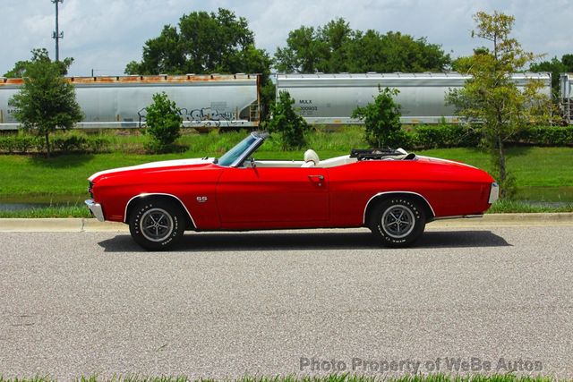 1970 Chevrolet Chevelle SS Convertible, 396 Big Block, 4 Speed - 23054033 - 1
