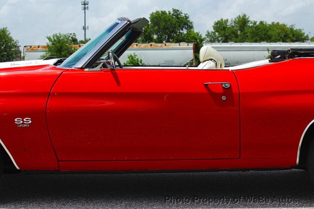1970 Chevrolet Chevelle SS Convertible, 396 Big Block, 4 Speed - 23054033 - 28