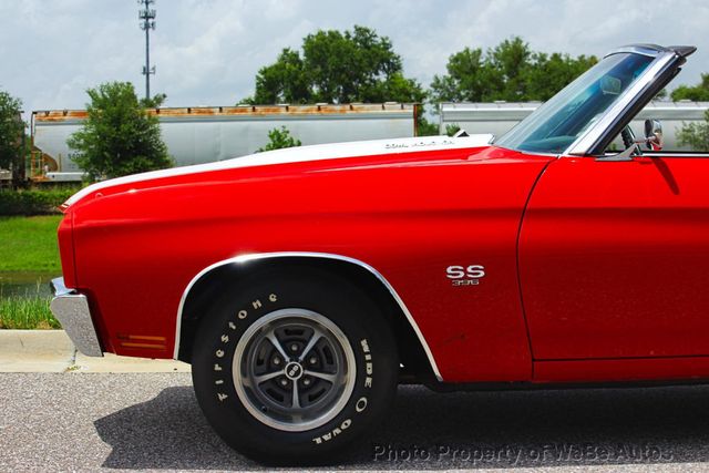 1970 Chevrolet Chevelle SS Convertible, 396 Big Block, 4 Speed - 23054033 - 29