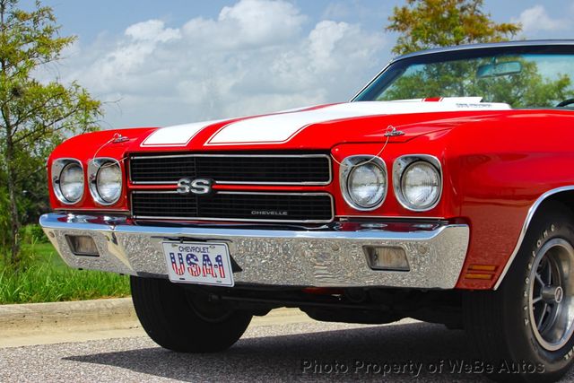 1970 Chevrolet Chevelle SS Convertible, 396 Big Block, 4 Speed - 23054033 - 31