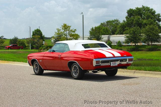 1970 Chevrolet Chevelle SS Convertible, 396 Big Block, 4 Speed - 23054033 - 38