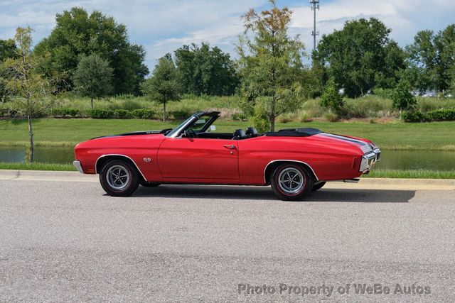 1970 Chevrolet Chevelle SS Convertible 454 Auto - 22583712 - 19