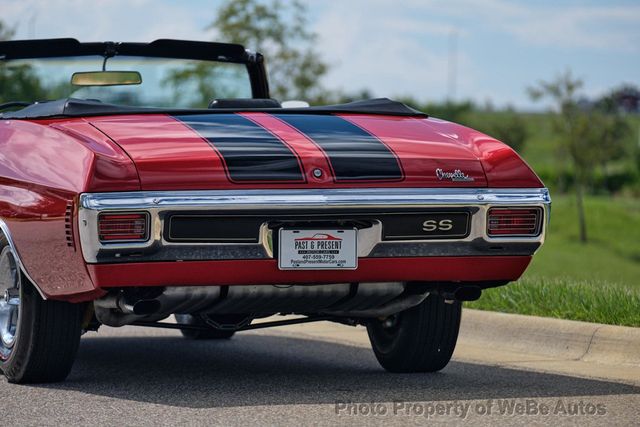 1970 Chevrolet Chevelle SS Convertible 454 Auto - 22583712 - 22