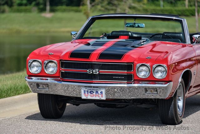 1970 Chevrolet Chevelle SS Convertible 454 Auto - 22583712 - 26