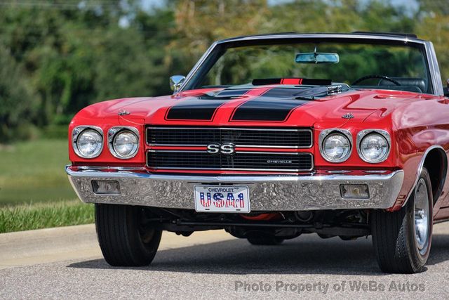 1970 Chevrolet Chevelle SS Convertible 454 Auto - 22583712 - 27