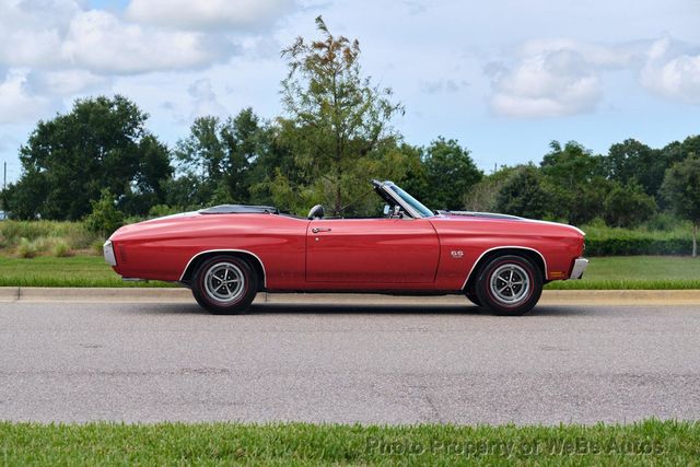 1970 Chevrolet Chevelle SS Convertible 454 Auto - 22583712 - 42