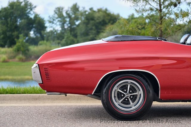 1970 Chevrolet Chevelle SS Convertible 454 Auto - 22583712 - 49