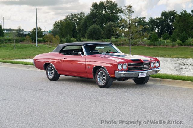 1970 Chevrolet Chevelle SS Convertible 454 Auto - 22583712 - 69