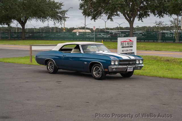 1970 Chevrolet Chevelle SS Convertible LS5 Matching Numbers 454 - 23045938 - 99